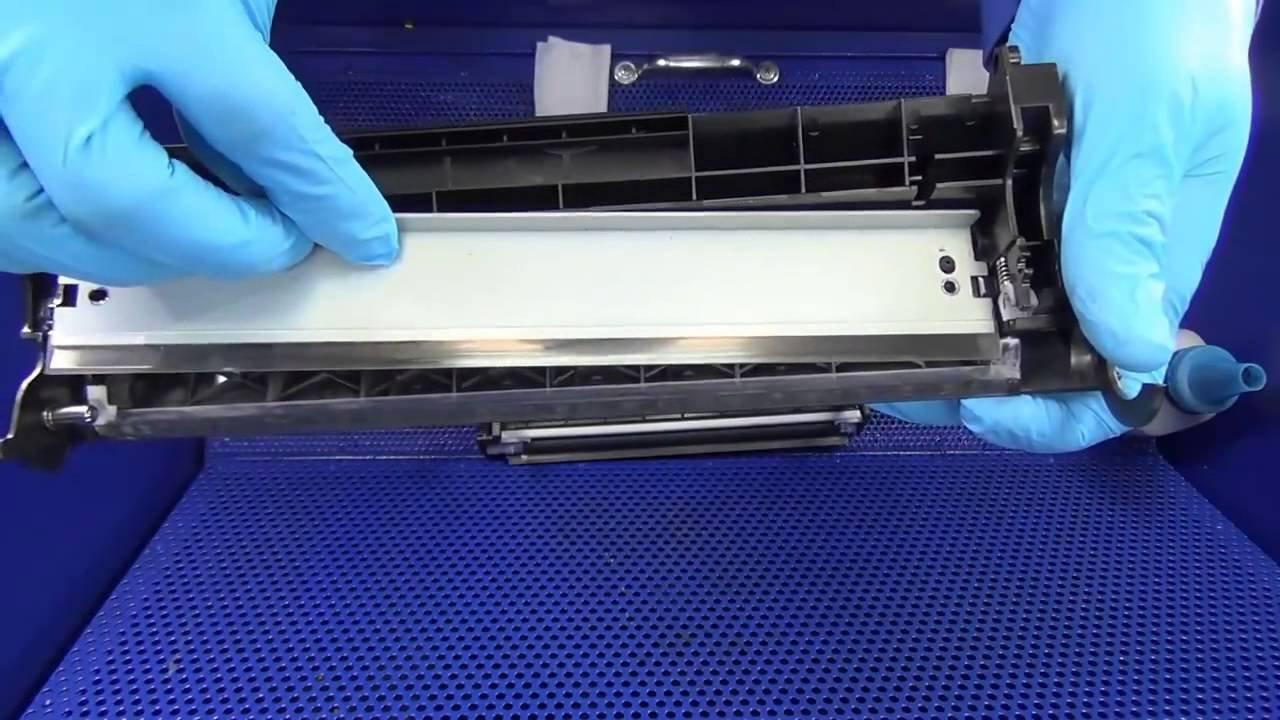 Очистка картриджей принтера
